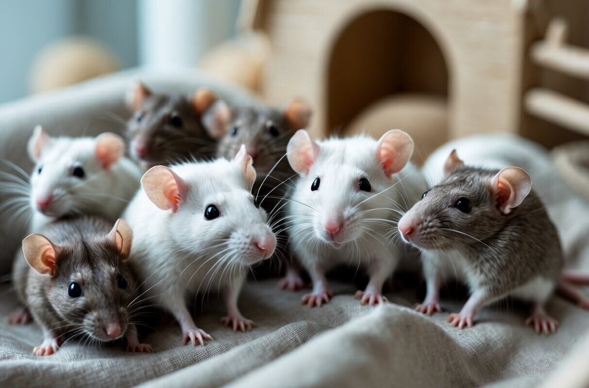 ratos de estimação